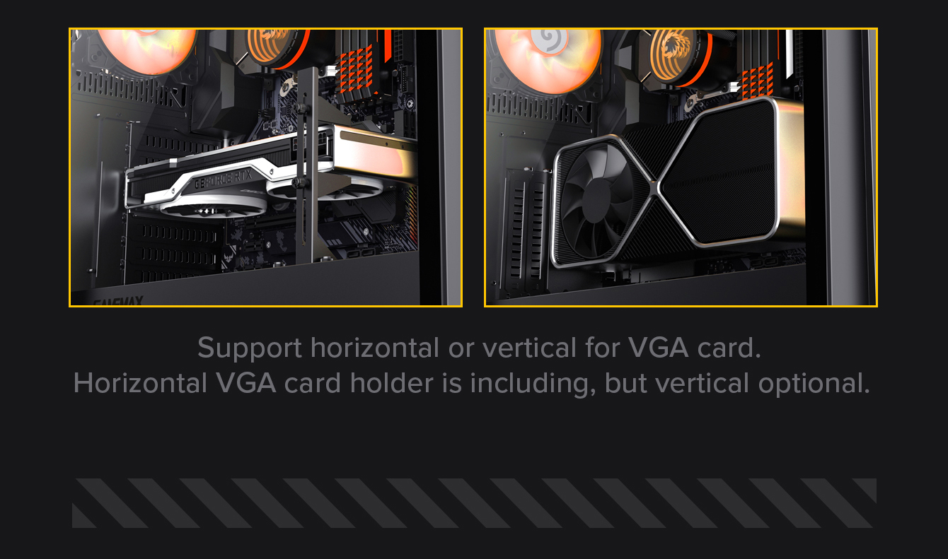 GAMEMAX Leader TG Black Full Tower Computer Case